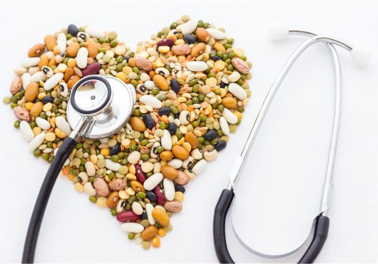 beans pulses heart with stethoscope
